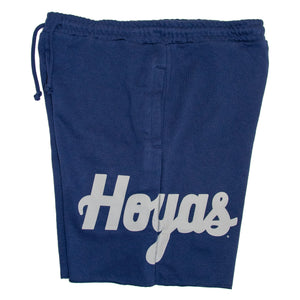 Georgetown Hoyas NCAA Gameday French Terry Short navy - STADIUMDREAMS