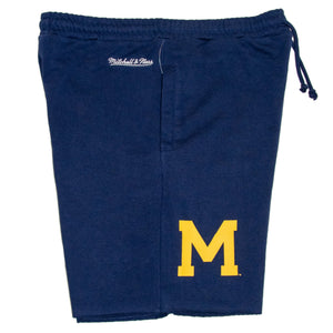 Michigan Wolverines NCAA Gameday French Terry Short navy - STADIUMDREAMS