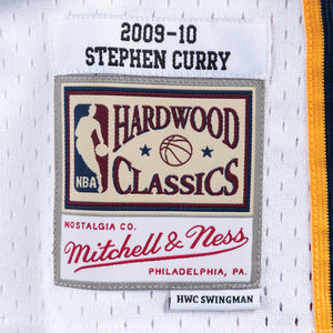 Steph Curry #30 Golden State Warriors Mitchell & Ness NBA Swingman Trikot 2009 Weiß - STADIUMDREAMS