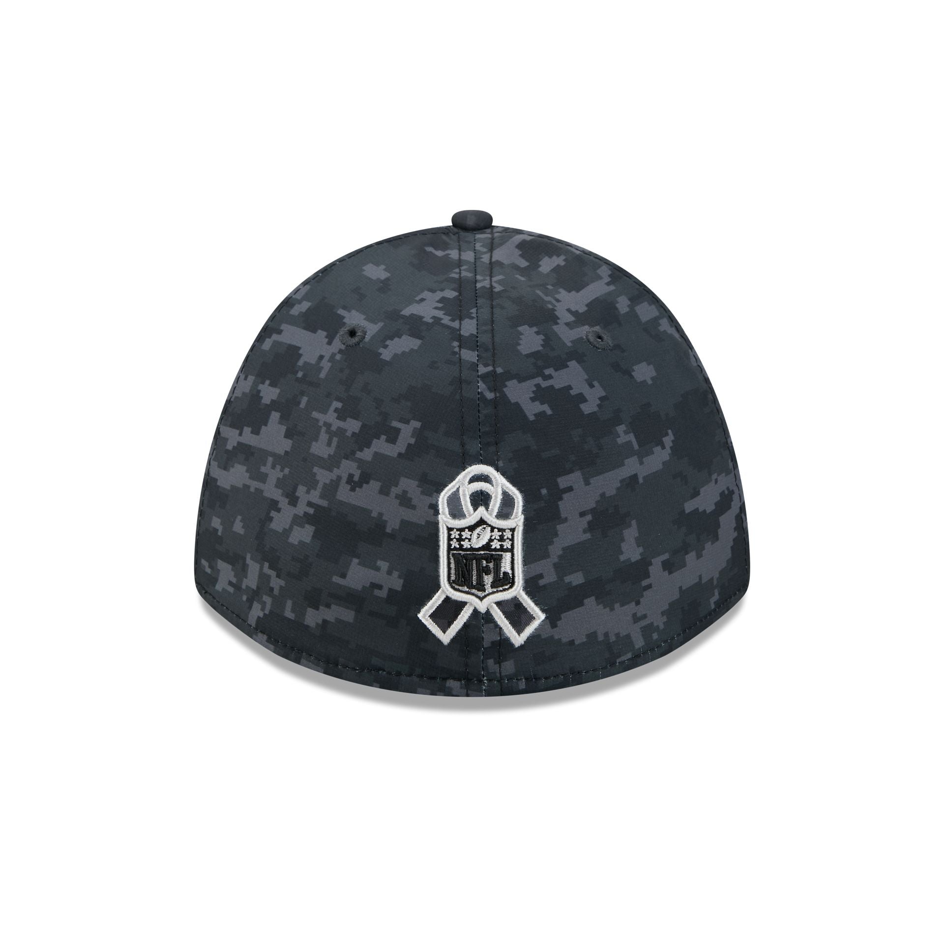 New Orleans Saints New Era 2026 NFL Salute to Service 39THIRTY Flex Fit Cap Camouflage Schwarz