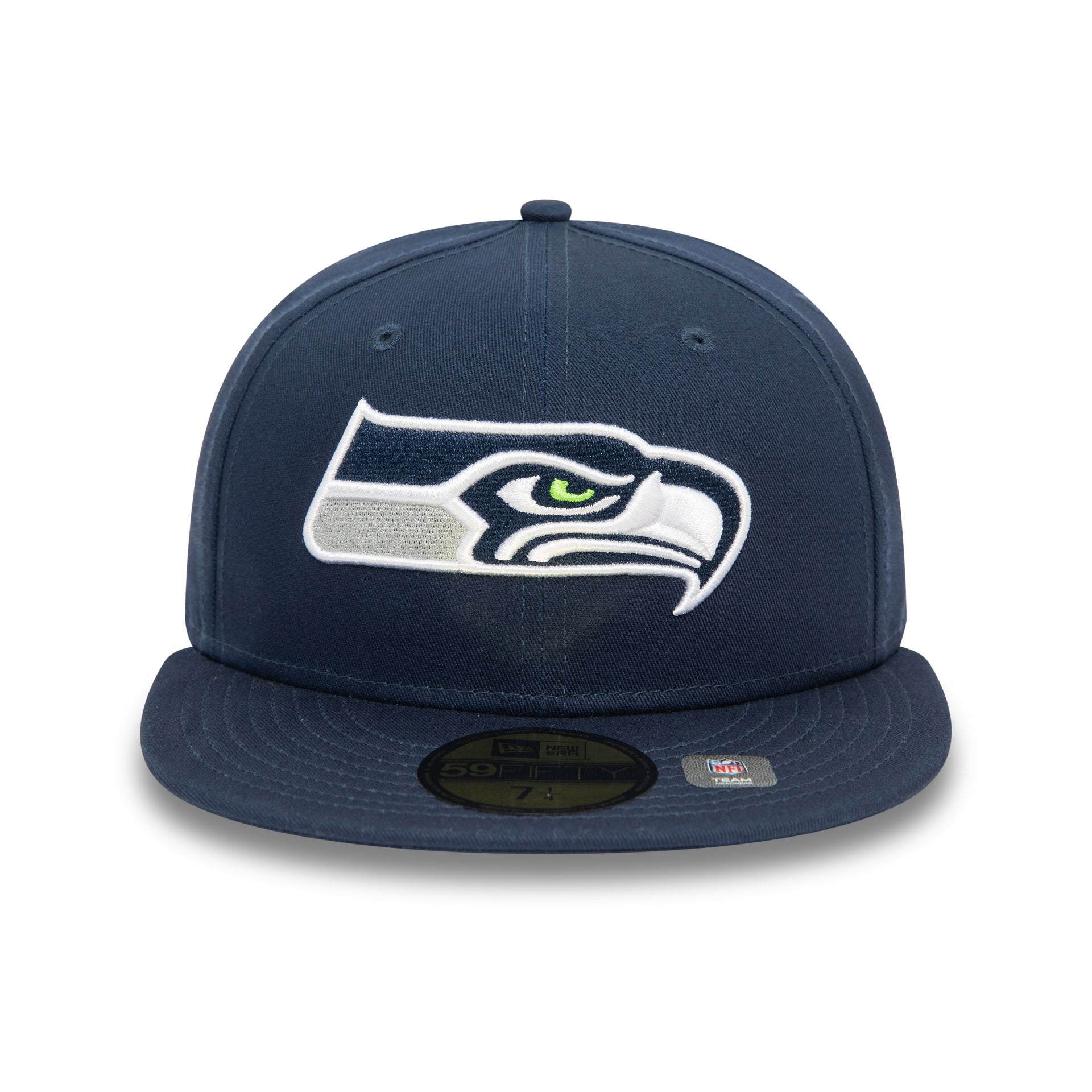 Seattle Seahawks NFL Official Team Colours New Era 59FIFTY Fitted Cap Navy - STADIUMDREAMS