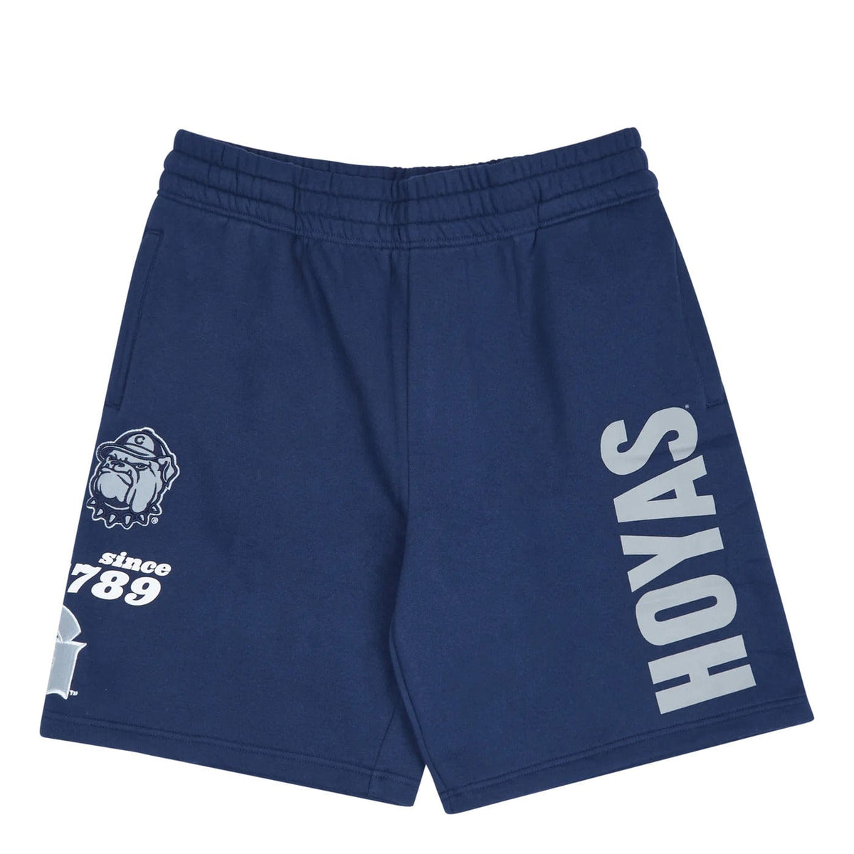 Georgetown Hoyas NCAA Team Origins Fleece Short navy - STADIUMDREAMS