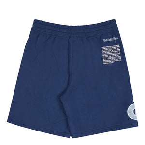 Georgetown Hoyas NCAA Team Origins Fleece Short navy - STADIUMDREAMS