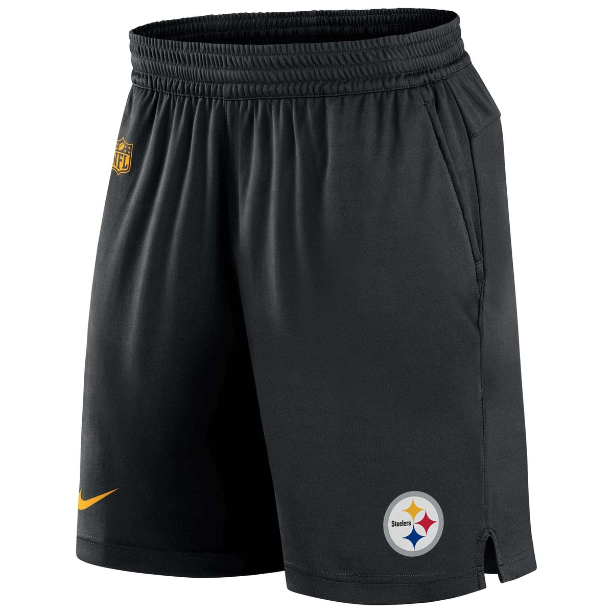 Pittsburgh Steelers NFL Sideline Nike Dri-FIT Knit Short - STADIUMDREAMS