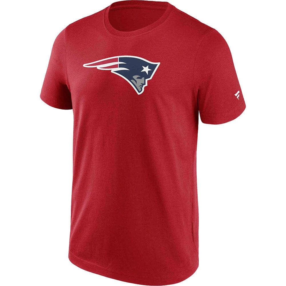 New England Patriots Fanatics NFL Primary Logo Graphic T-Shirt Rot - STADIUMDREAMS