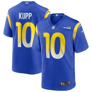 Los Angeles Rams Cooper Kupp Nike Game Football NFL Trikot Home Blau - STADIUMDREAMS