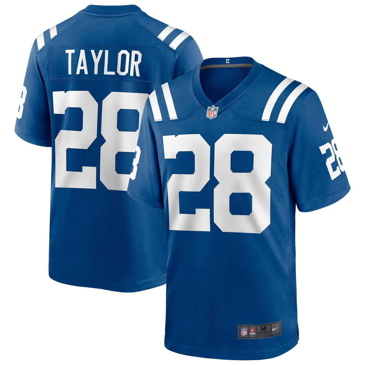 Indianapolis Colts Jonathan Taylor Nike Game Football NFL Trikot Home Blau - STADIUMDREAMS