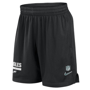 Philadelphia Eagles NFL Nike Dri-Fit Mesh Short Schwarz - STADIUMDREAMS