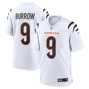 Joe Burrow Cincinnati Bengals Nike Game NFL Football Trikot Weiß - STADIUMDREAMS