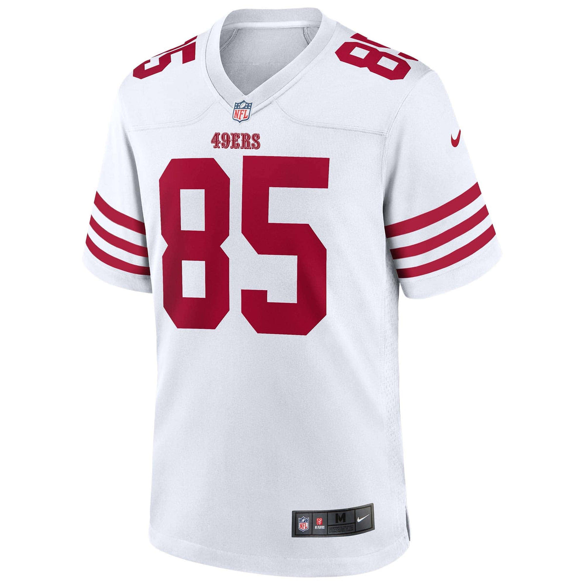 George Kittle San Francisco 49ers Nike Game NFL Football Trikot Weiß - STADIUMDREAMS