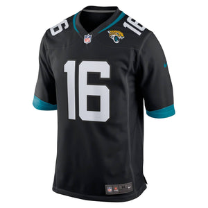 Trevor Lawrence Jacksonville Jaguars Nike Game NFL Football Trikot Schwarz - STADIUMDREAMS