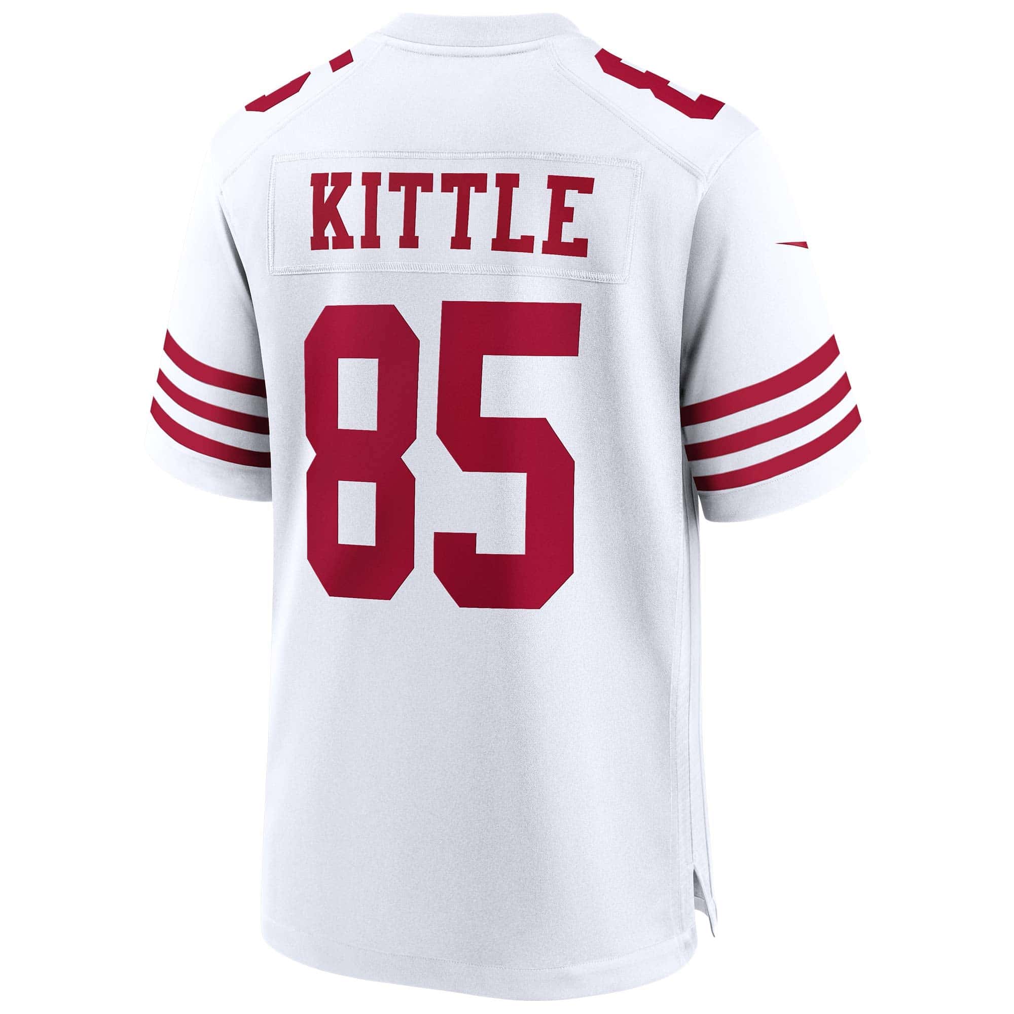 George Kittle San Francisco 49ers Nike Game NFL Football Trikot Weiß - STADIUMDREAMS