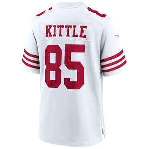 George Kittle San Francisco 49ers Nike Game NFL Football Trikot Weiß - STADIUMDREAMS