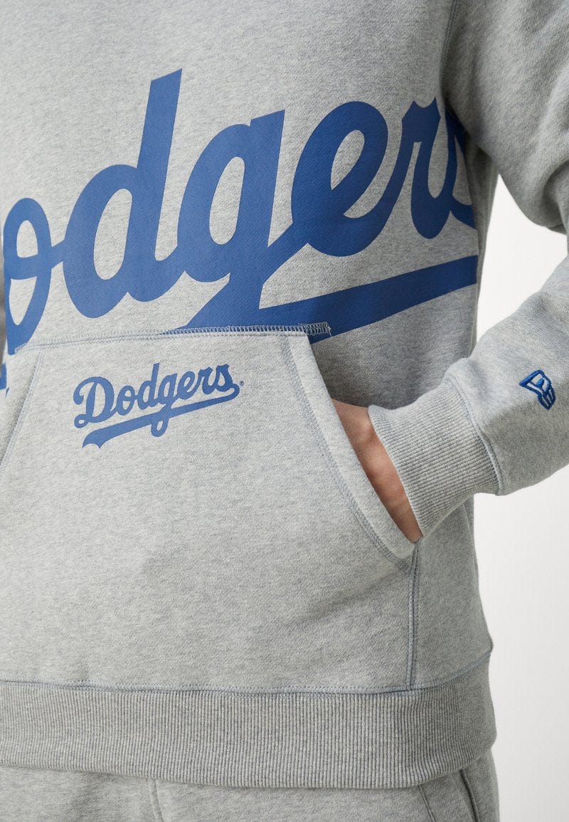 Los Angeles Dodgers New Era MLB Oversized Hoodie Grau - STADIUMDREAMS