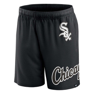 Chicago White Sox Fanatics MLB Mesh Short Schwarz - STADIUMDREAMS