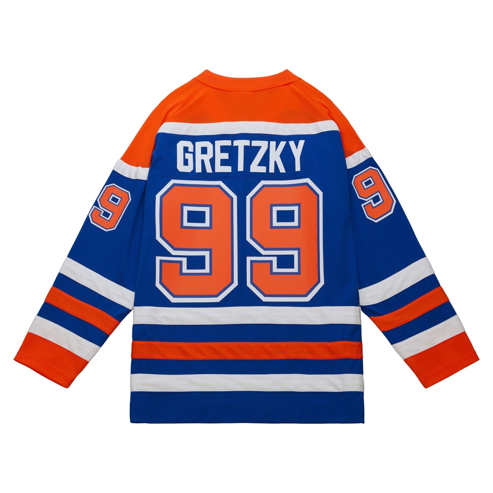 Edmonton Oilers Wayne Gretzky Mitchell & Ness 1986 NHL Trikot Blau - STADIUMDREAMS