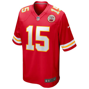 Kansas City Chiefs Patrick Mahomes Nike Game Football NFL Trikot Home Rot - STADIUMDREAMS