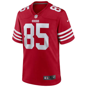 San Francisco 49ers George Kittle Nike Game Football NFL Trikot Home Rot - STADIUMDREAMS