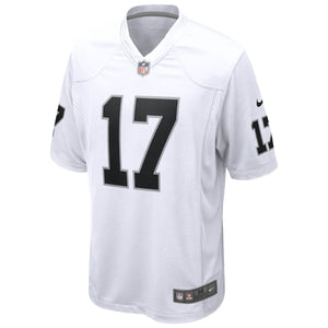 Las Vegas Raiders Davante Adams Nike Game Football NFL Trikot Road Weiss - STADIUMDREAMS