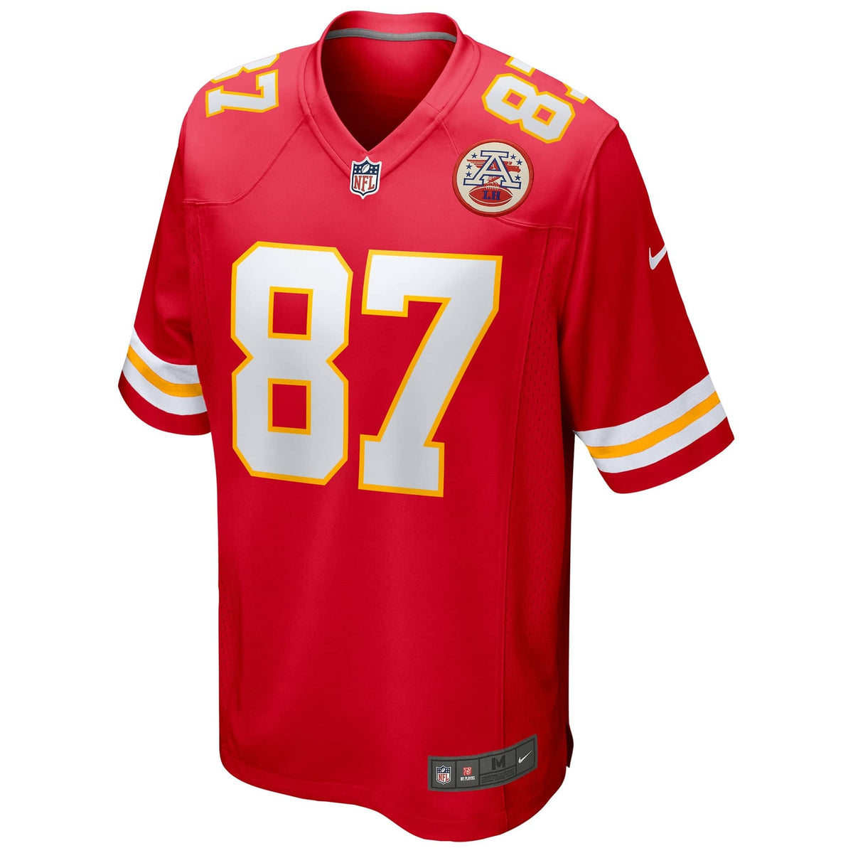 Kansas City Chiefs Travis Kelce Nike Game Football NFL Trikot Home Rot - STADIUMDREAMS