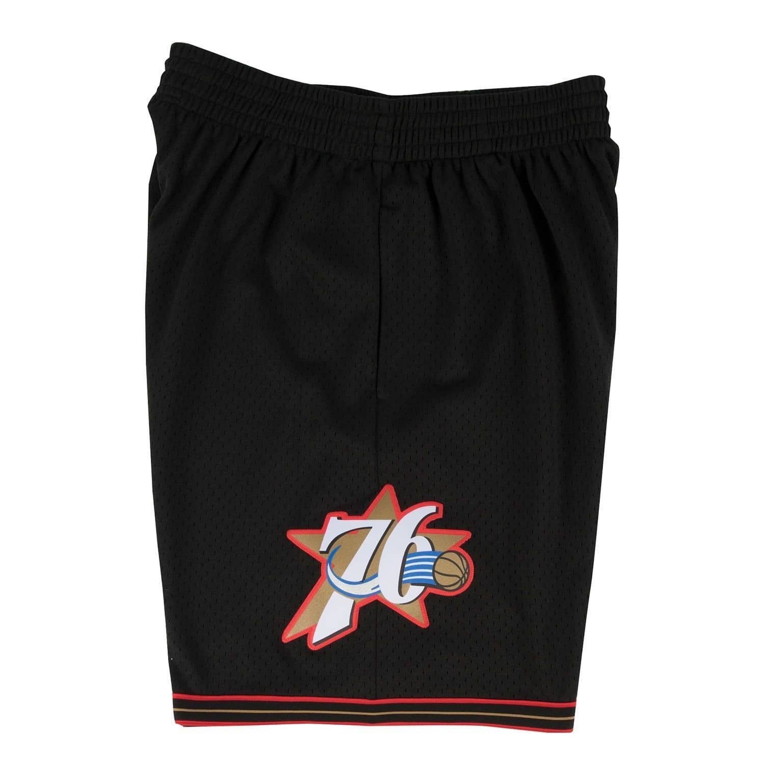 Philadelphia 76ers Mitchell & Ness NBA Swingman Shorts 2000-2001 Schwarz - STADIUMDREAMS