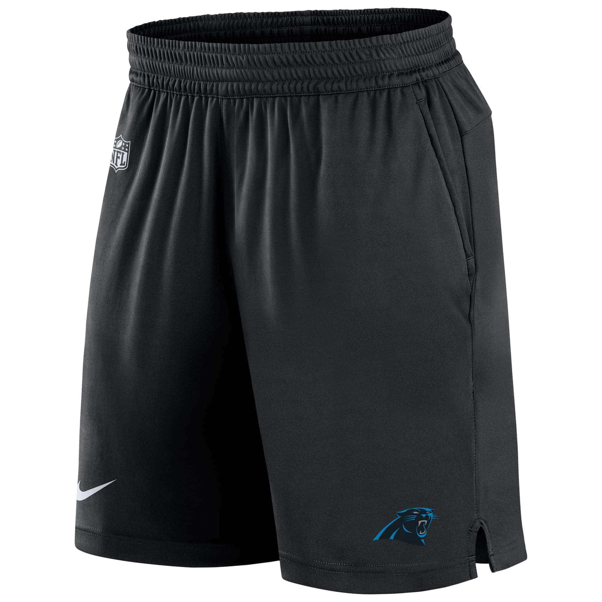 Carolina Panthers NFL Sideline Nike Dri-FIT Knit Short - STADIUMDREAMS