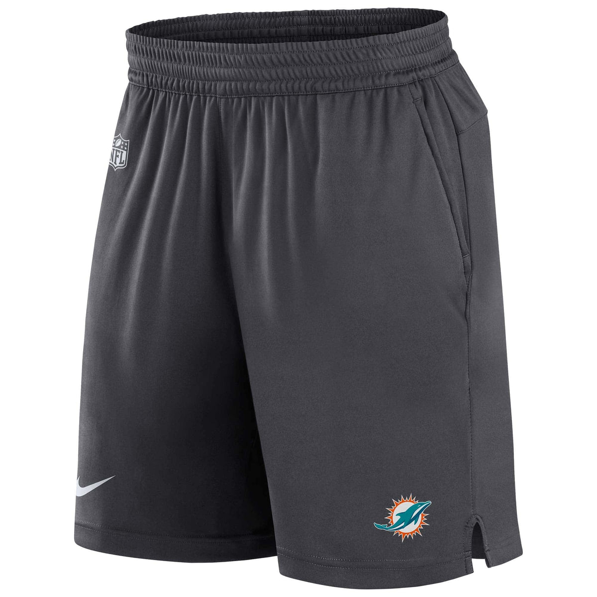 Miami Dolphins NFL Sideline Nike Dri-FIT Knit Short - STADIUMDREAMS