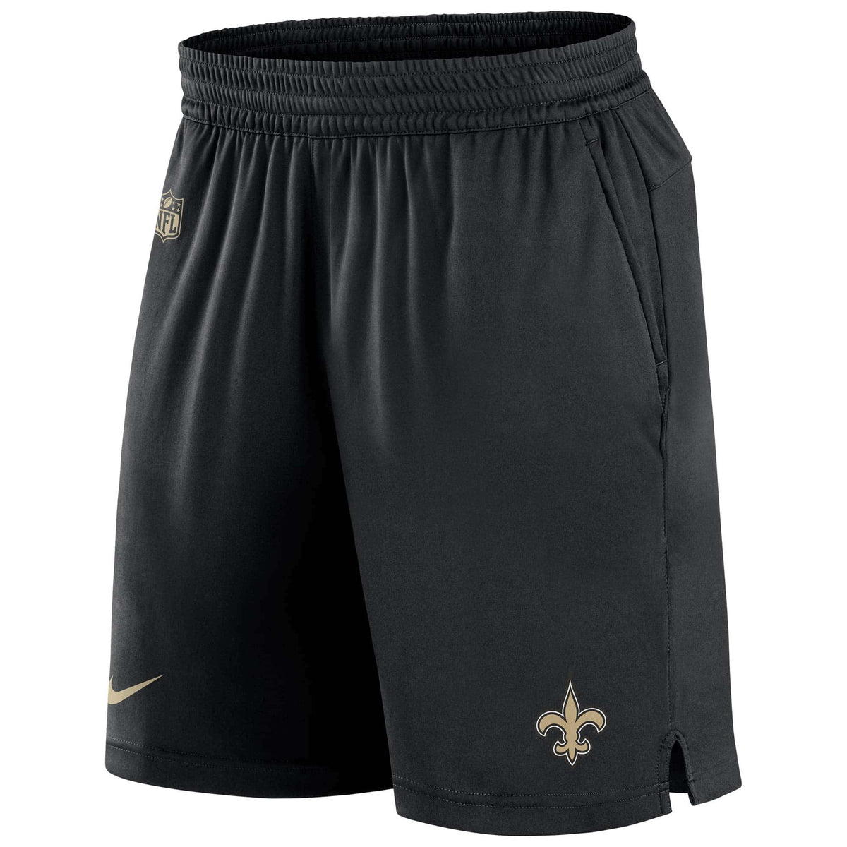 New Orleans Saints NFL Sideline Nike Dri-FIT Knit Short - STADIUMDREAMS