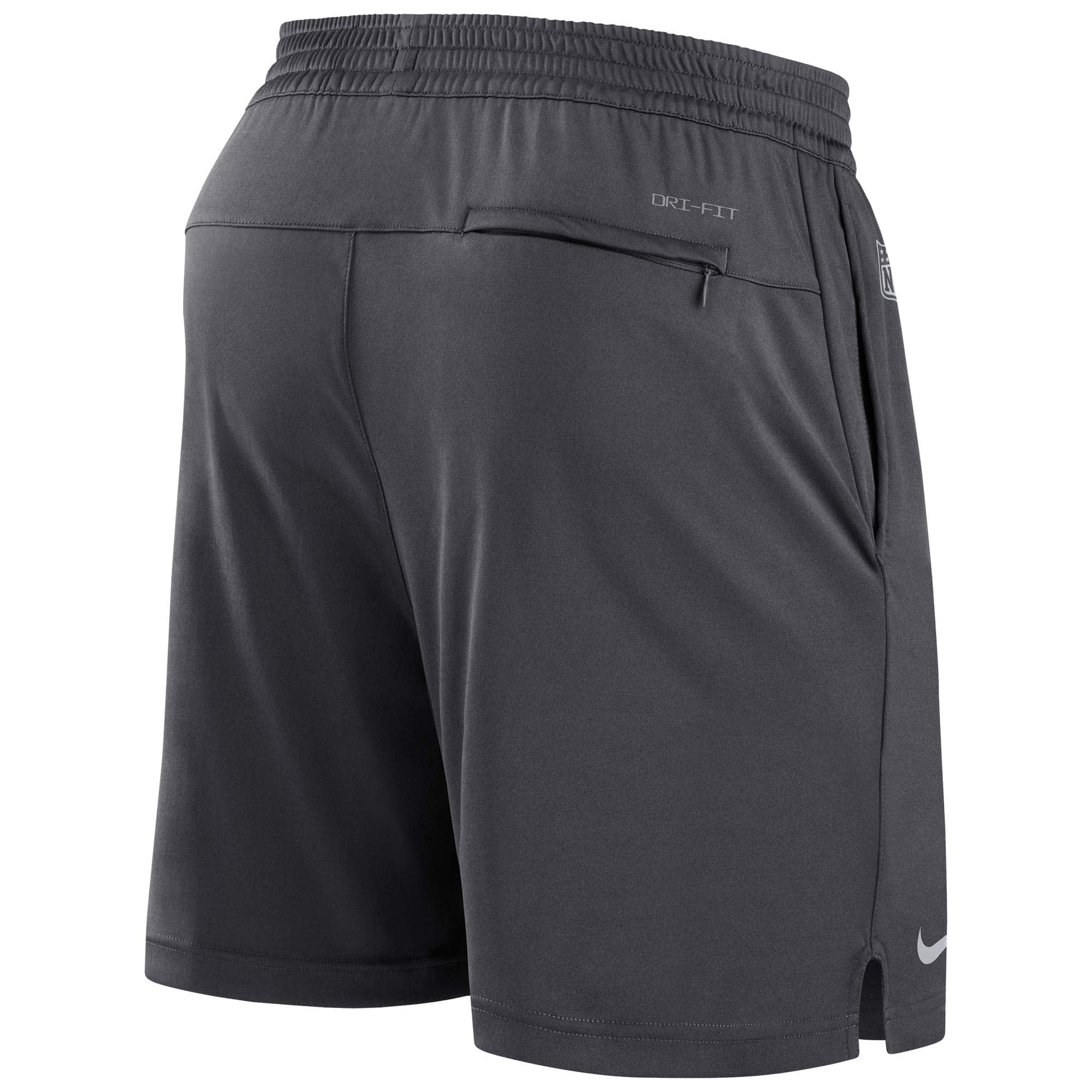 Minnesota Vikings NFL NFL Sideline Nike Dri-FIT Knit Short - STADIUMDREAMS