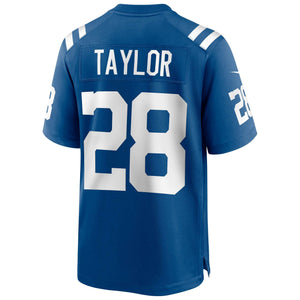 Indianapolis Colts Jonathan Taylor Nike Game Football NFL Trikot Home Blau - STADIUMDREAMS