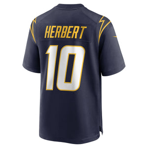 Los Angeles Chargers Justin Herbert Nike Game Football NFL Trikot Alternate Navy - STADIUMDREAMS