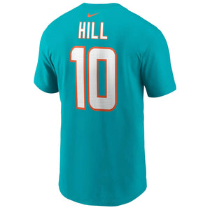 Miami Dolphins Tyreek Hill Nike NFL Player T-Shirt Türkis - STADIUMDREAMS