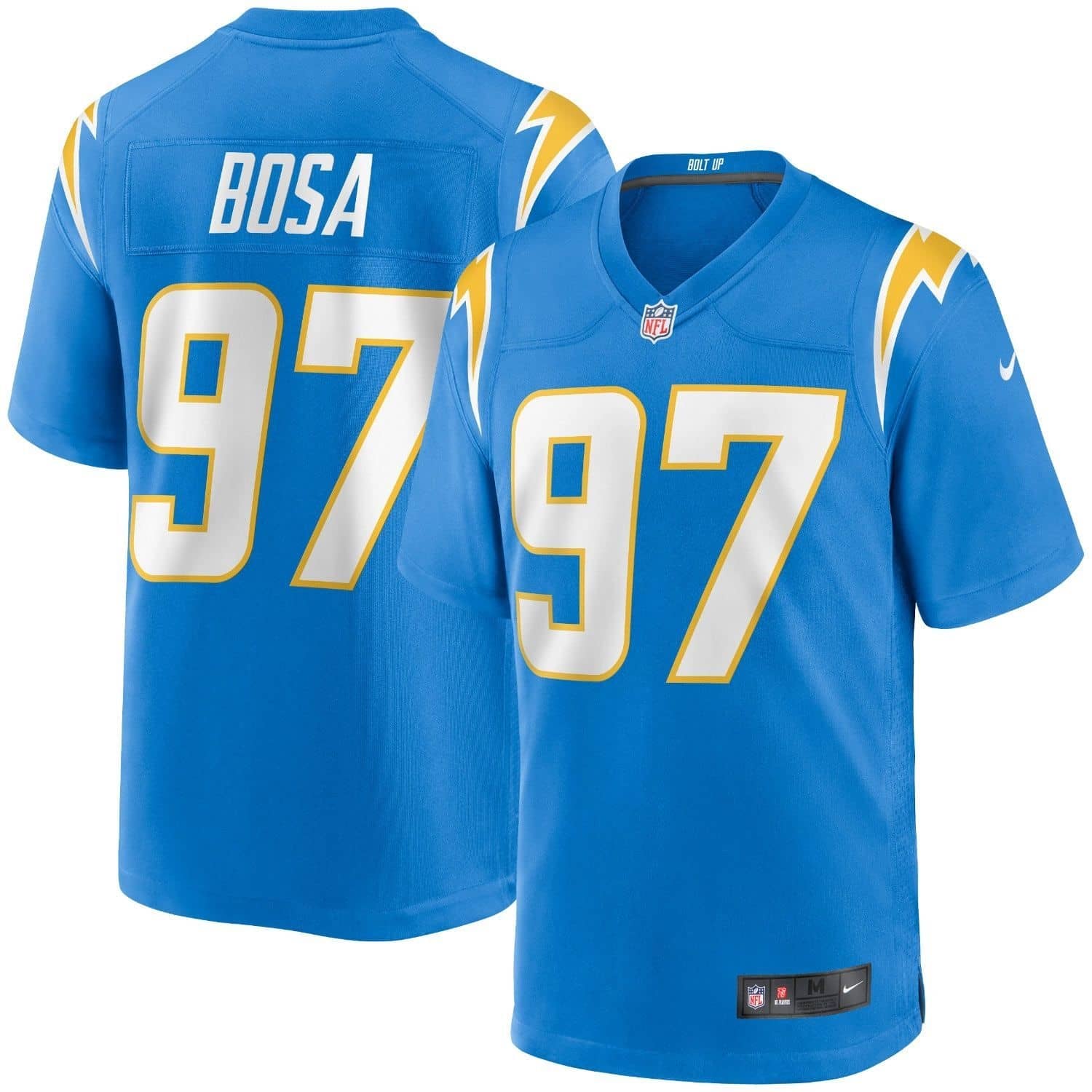 Los Angeles Chargers Joey Bosa Nike Game Football NFL Trikot Home Blau - STADIUMDREAMS