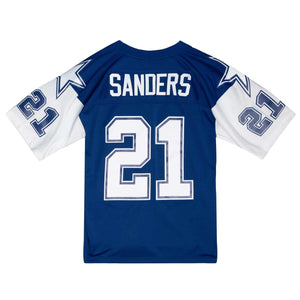 Dallas Cowboys Deion Sanders Mitchell & Ness 1995 NFL Trikot Navy - STADIUMDREAMS