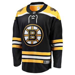 Boston Bruins NHL Trikot Home Fanatics Breakaway Schwarz - STADIUMDREAMS