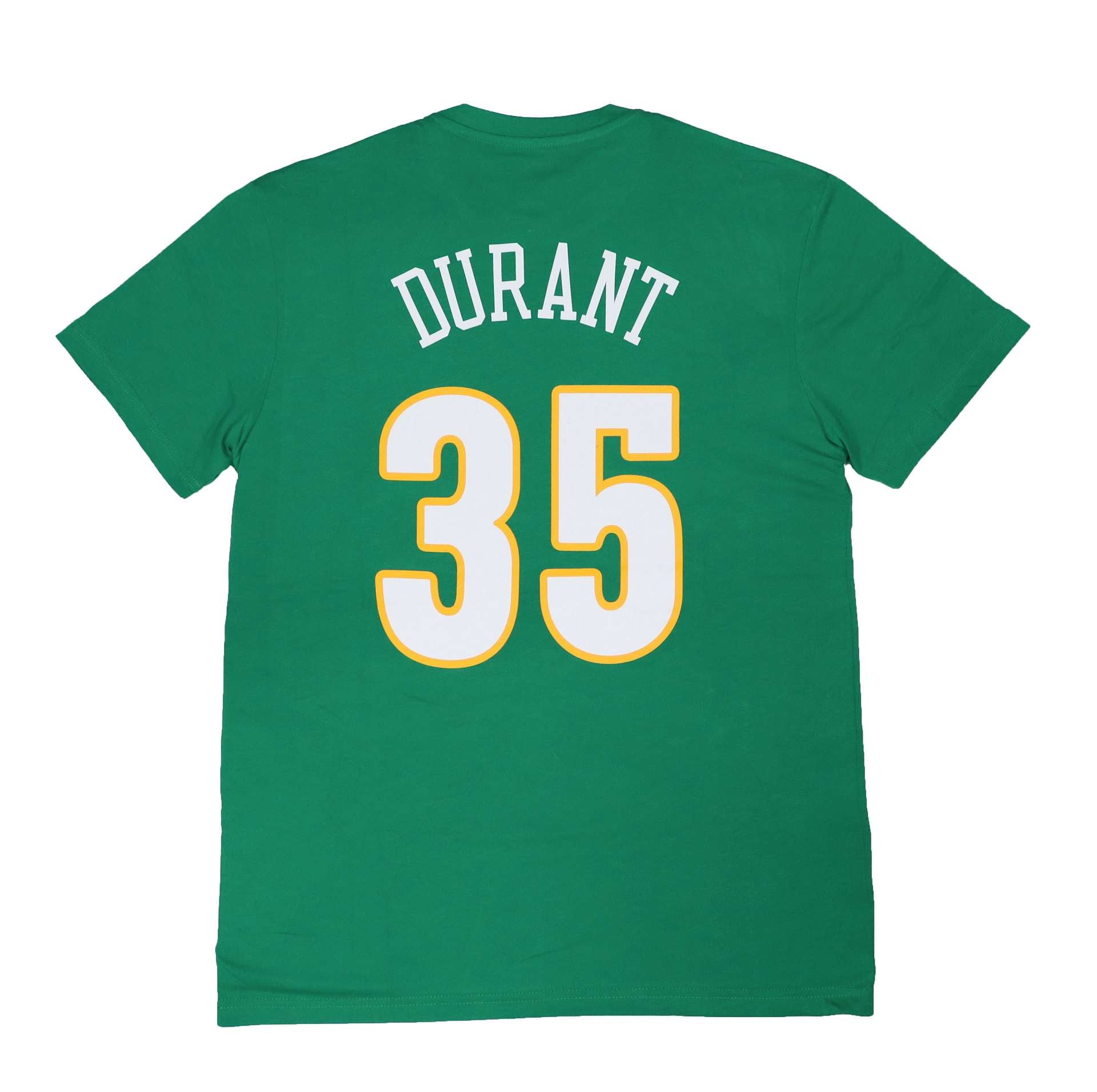 Kevin Durant #35 Seattle Supersonics Mitchell & Ness NBA Name & Number T-Shirt Grün - STADIUMDREAMS