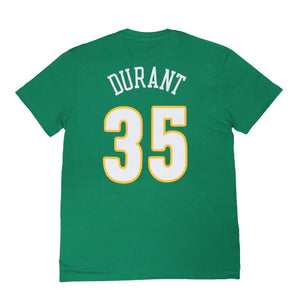 Kevin Durant #35 Seattle Supersonics Mitchell & Ness NBA Name & Number T-Shirt Grün - STADIUMDREAMS