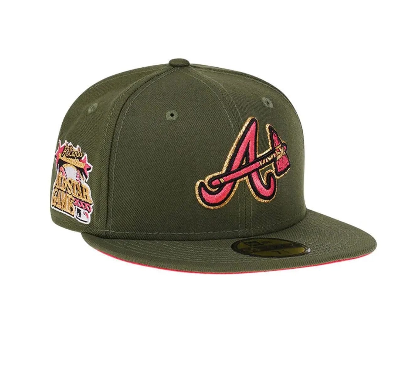 Atlanta Braves New Era MLB All Star Game 2000 59FIFTY Cap Grün - STADIUMDREAMS