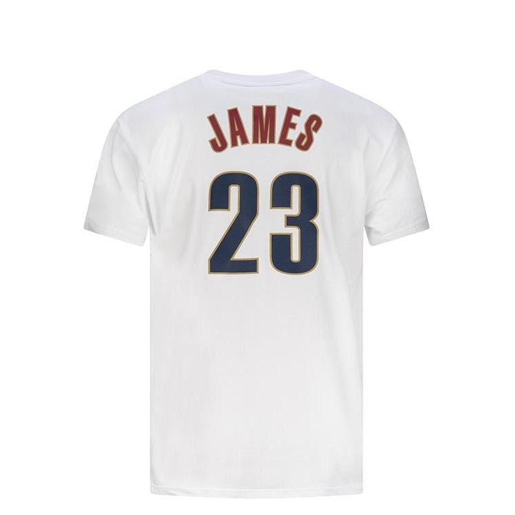 NBA NAME & NUMBER TEE CAVALIERS - JAMES - STADIUMDREAMS