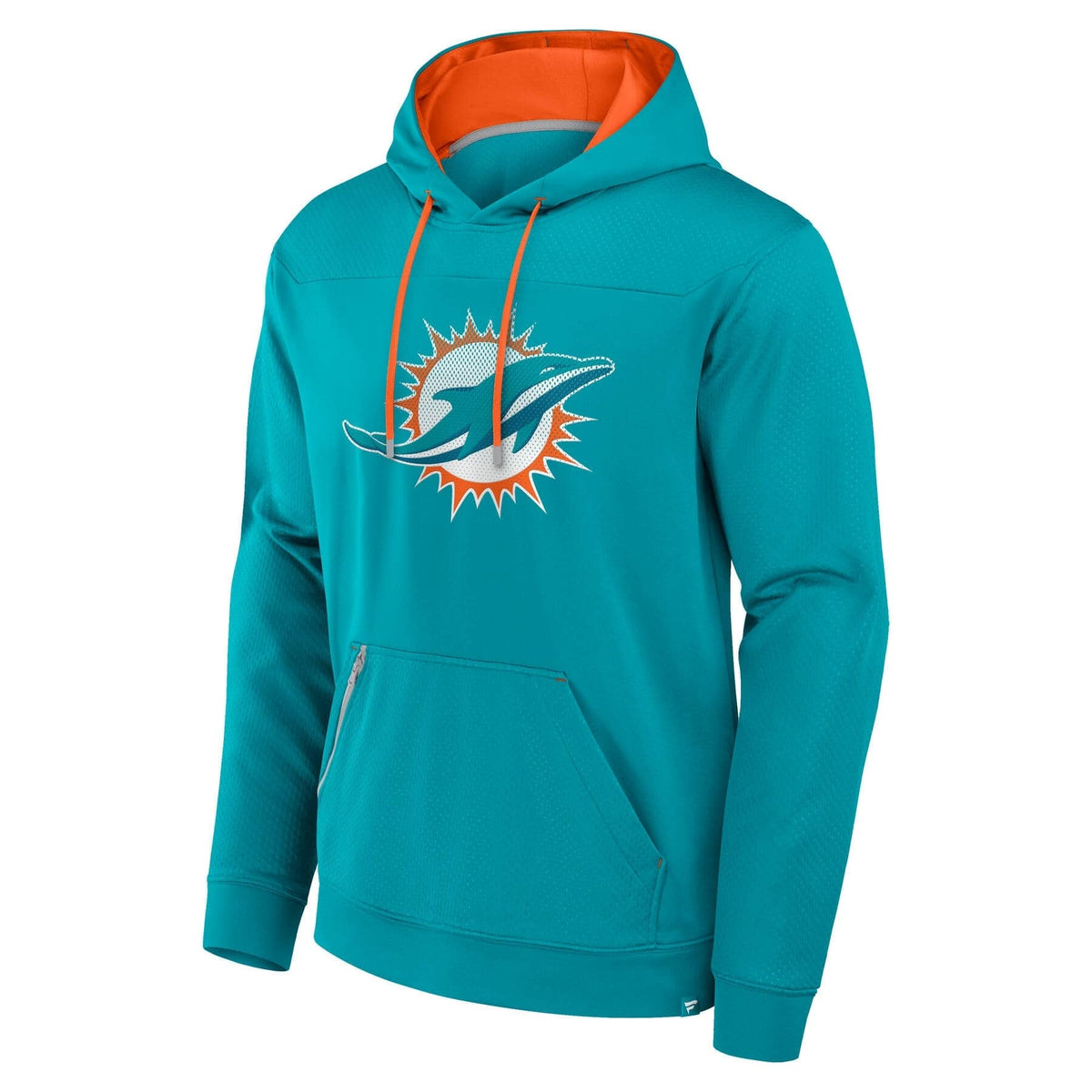 Miami Dolphins Defender Hoodie NFL Fanatics Türkis - STADIUMDREAMS