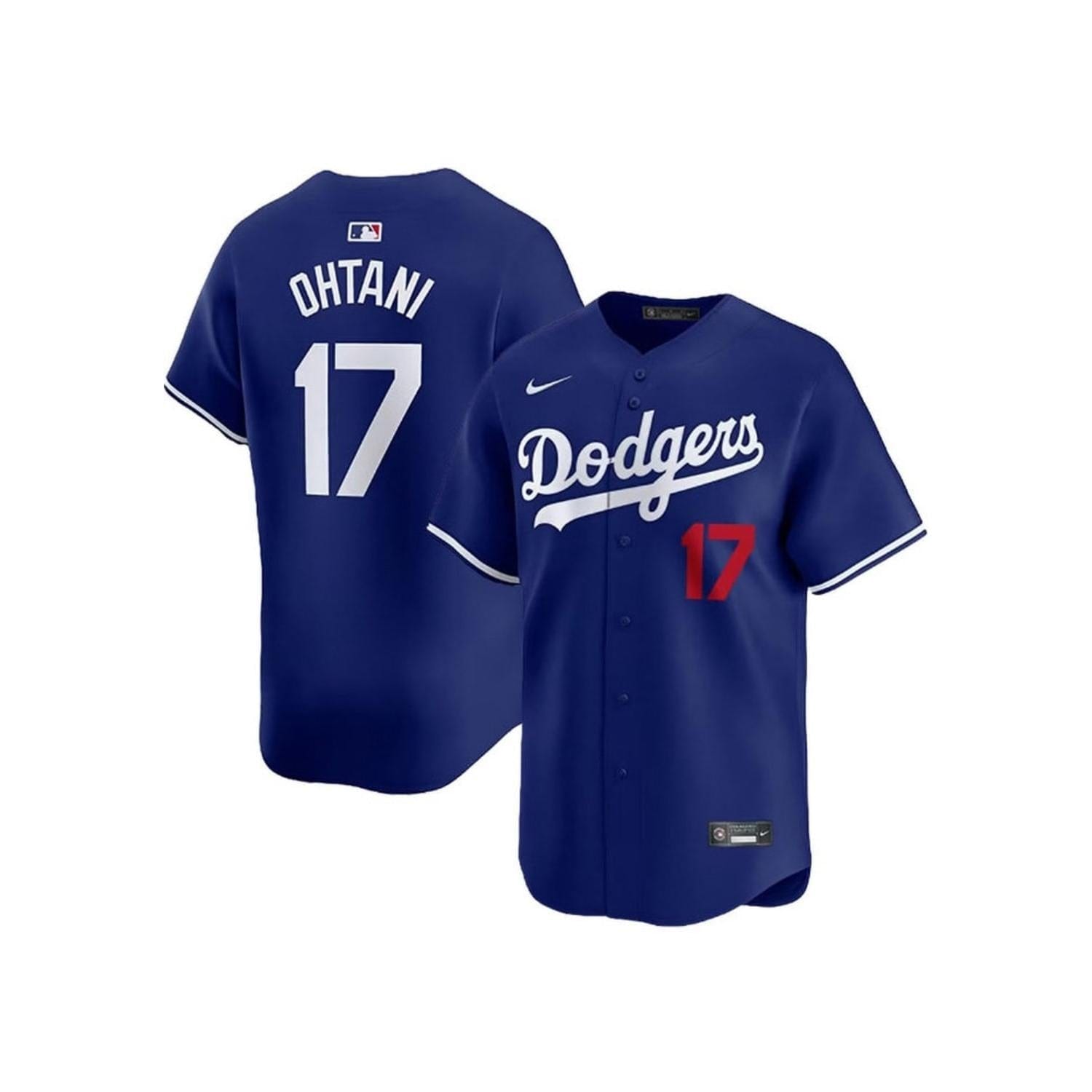 Shohei Ohtani #17 Los Angeles Dodgers Nike MLB Baseballtrikot Blau - STADIUMDREAMS