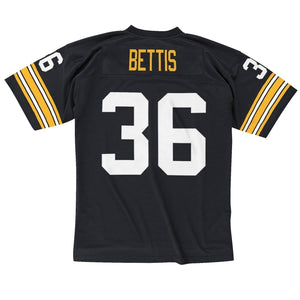 Jerome Bettis #36 Pittsburgh Steelers Mitchell & Ness NFL Trikot 1996 Schwarz - STADIUMDREAMS