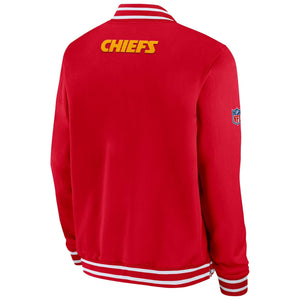 Kansas City Chiefs Nike Sideline Coach Bomber NFL Jacke Rot - STADIUMDREAMS