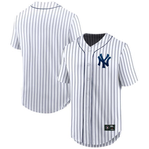 New York Yankees MLB Core Foundation Trikot weiss - STADIUMDREAMS