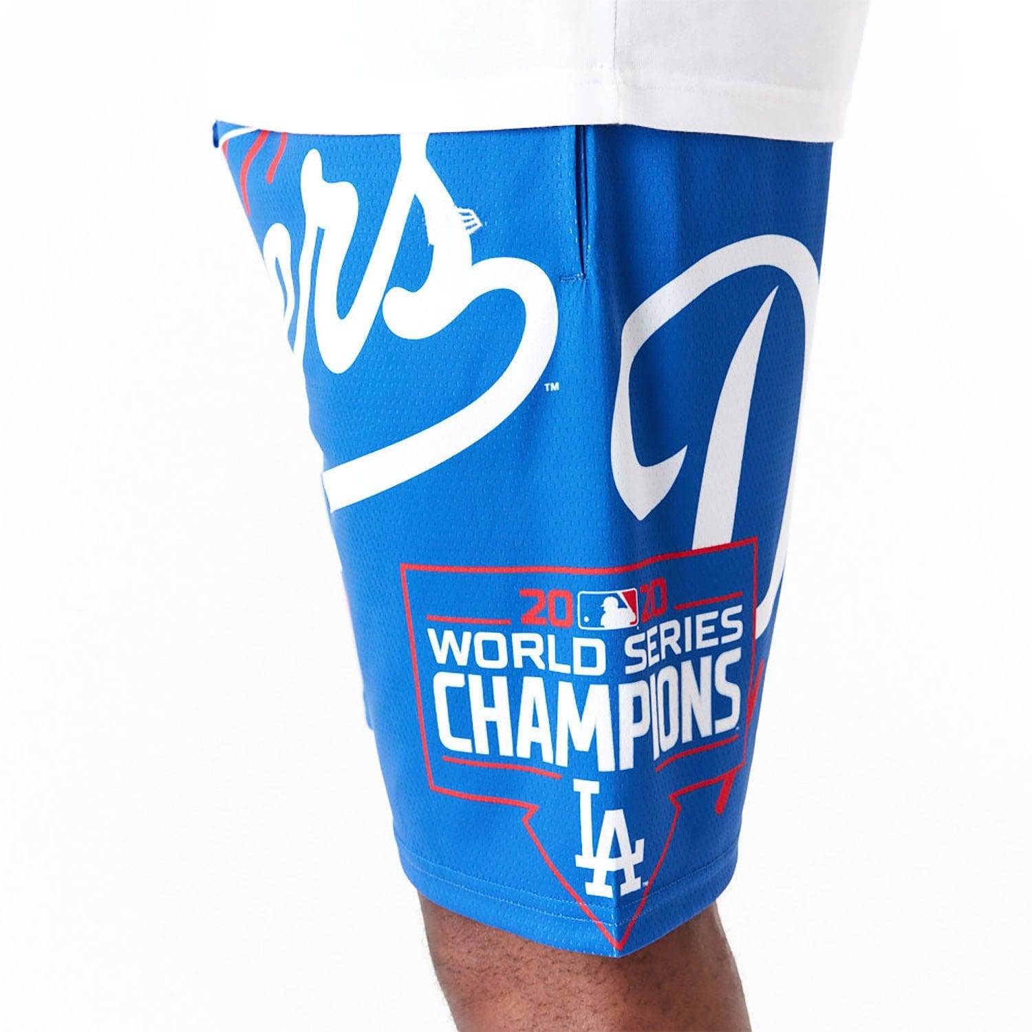 Los Angeles Dodgers MLB Large Logo Short blau - STADIUMDREAMS