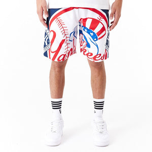 New York Yankees MLB Large Logo Short blau - STADIUMDREAMS