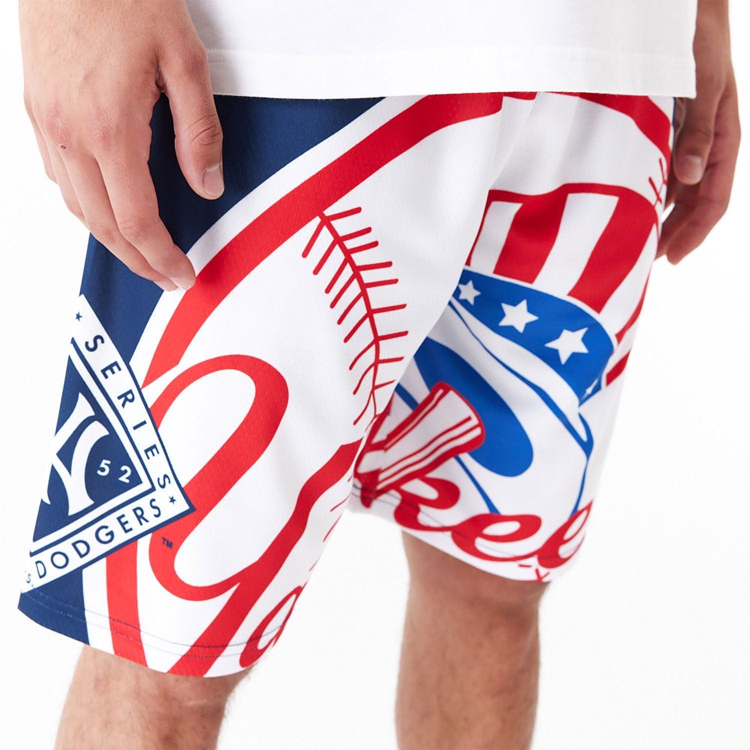 New York Yankees MLB Large Logo Short blau - STADIUMDREAMS