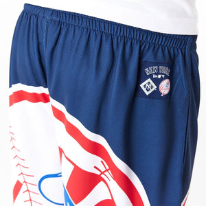 New York Yankees MLB Large Logo Short blau - STADIUMDREAMS