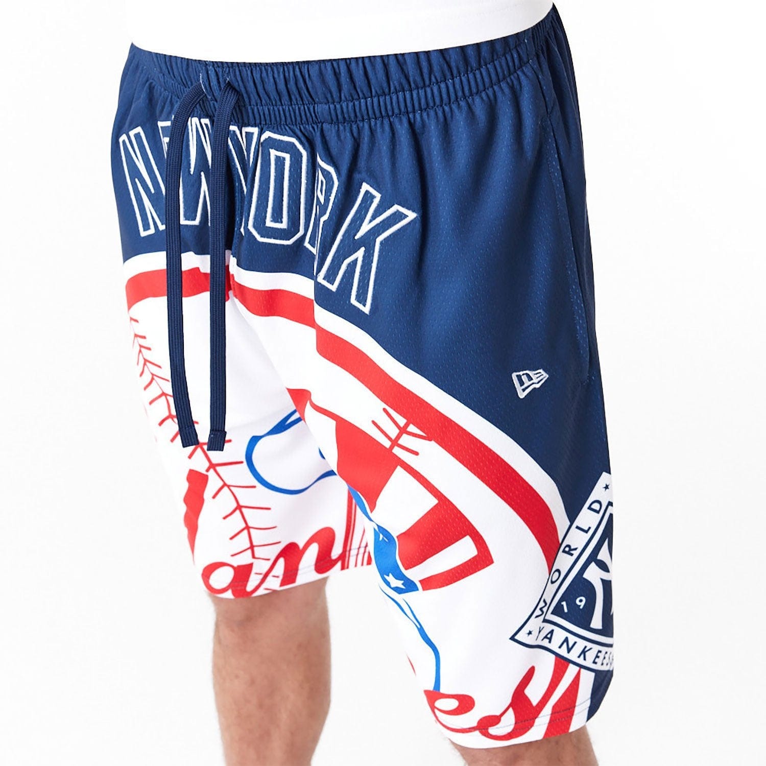 New York Yankees MLB Large Logo Short blau - STADIUMDREAMS