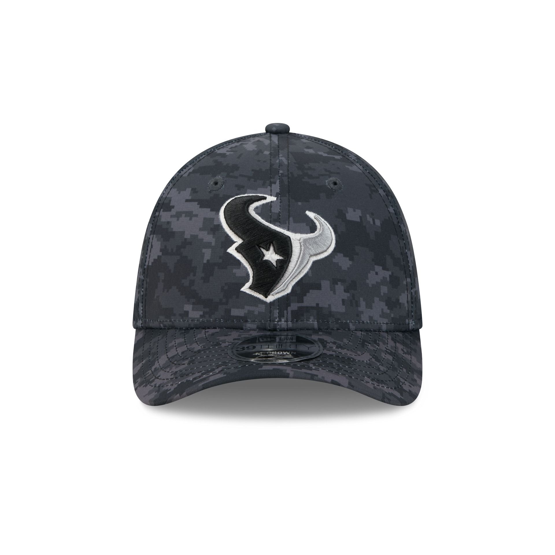 Houston Texans New Era 2026 NFL Salute to Service 39THIRTY Flex Fit Cap Camouflage Schwarz